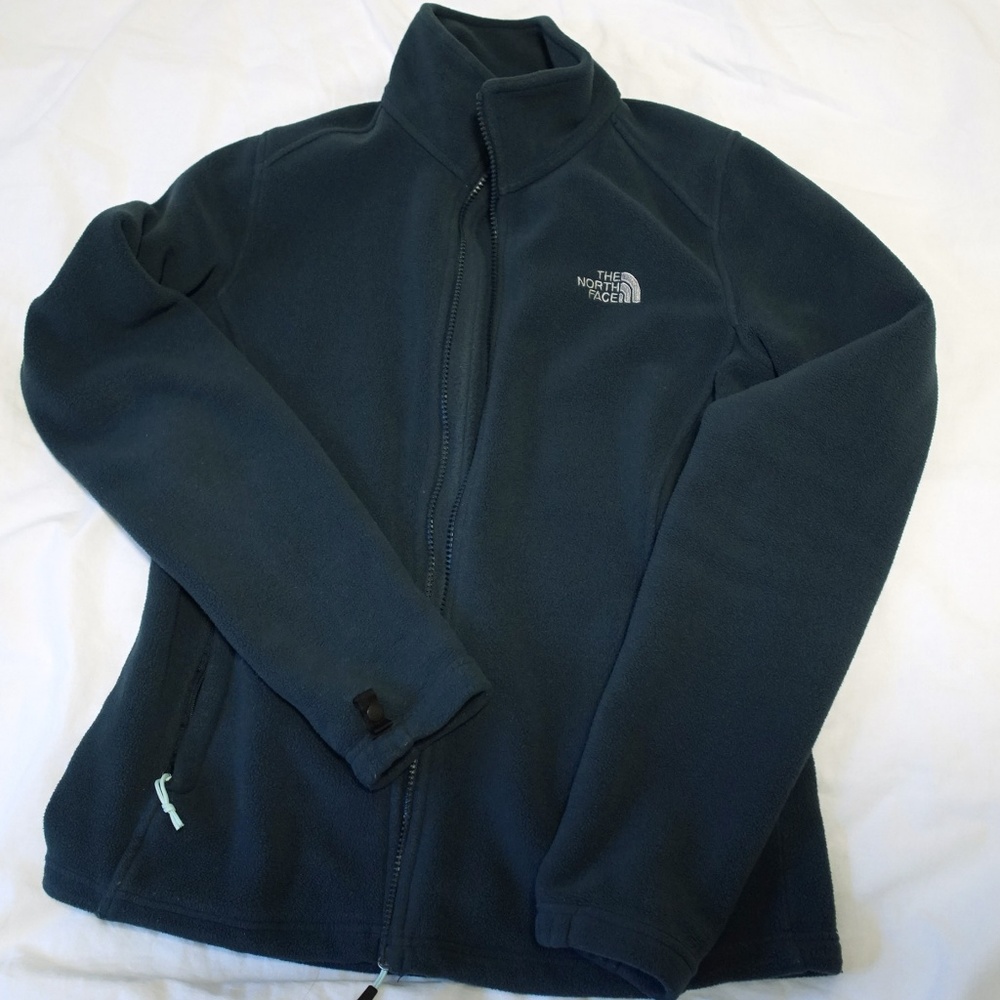 The Northface Fleece Women Zipper dark blue